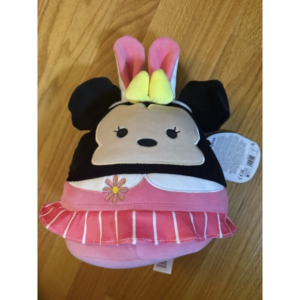 Squishmallows - Disney Easter Minnie Mouse Plush - 8" - Bunny Ears - NWT